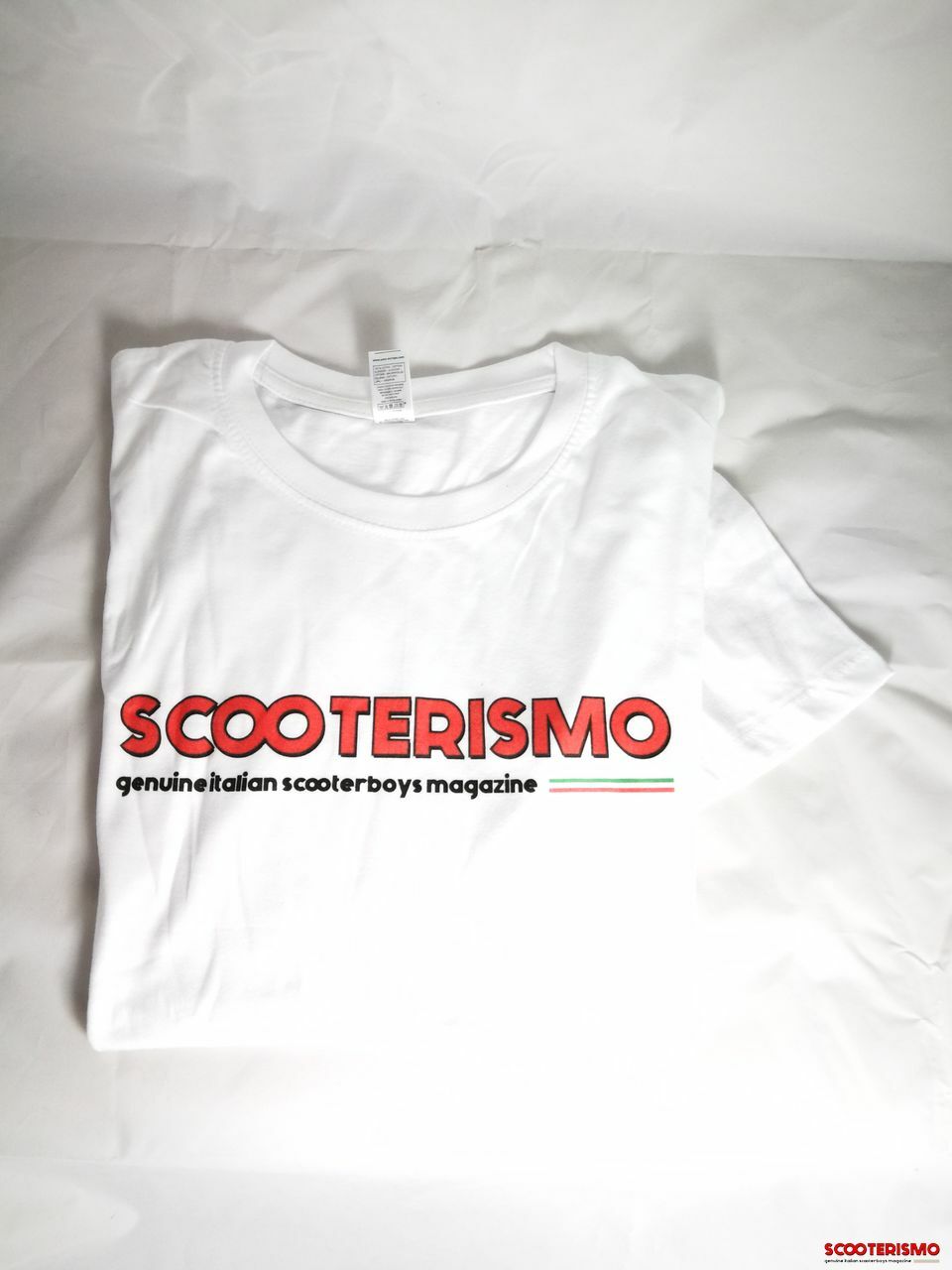 Tshirt Scooterismo Bianca 00004
