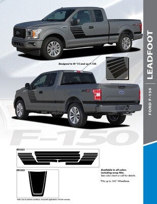 2015 - Up Ford F150 Leadfoot Hood Only Graphics 2015 - Up Ford F150 Leadfoot Hood Only Graphics