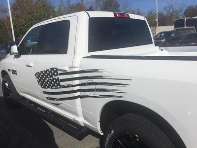 Large Tattered Flag Graphics Universal Fit Large Tattered Flag Graphics Universal Fit