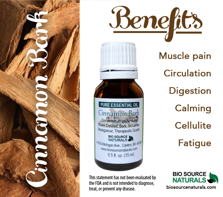 Buy Cinnamon Bark Pure Essential Oil Ml Biosource Essential