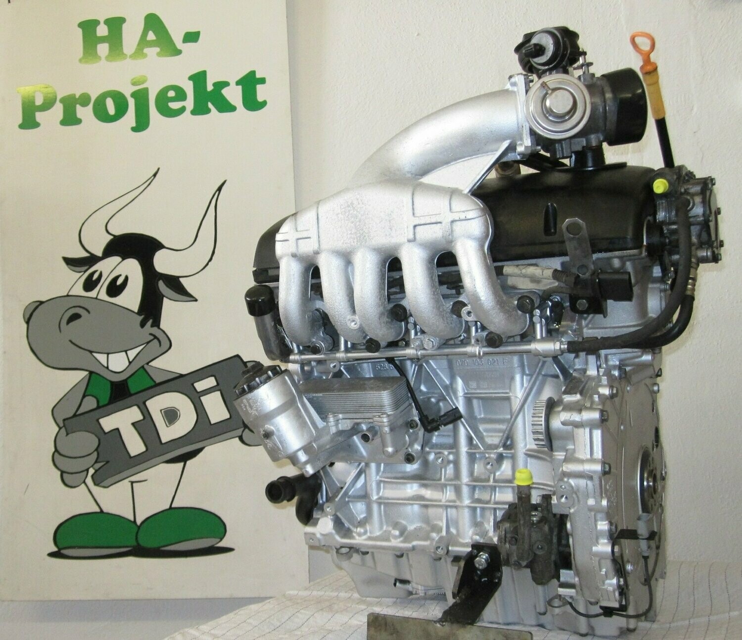 Vw T Tdi Motor Axe Axd Bnz Liter Zyl Kopf Neu Block Neue Zylinder