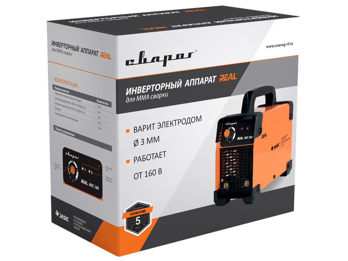 Сварочный инвертор Сварог REAL ARC 160 (Z240)