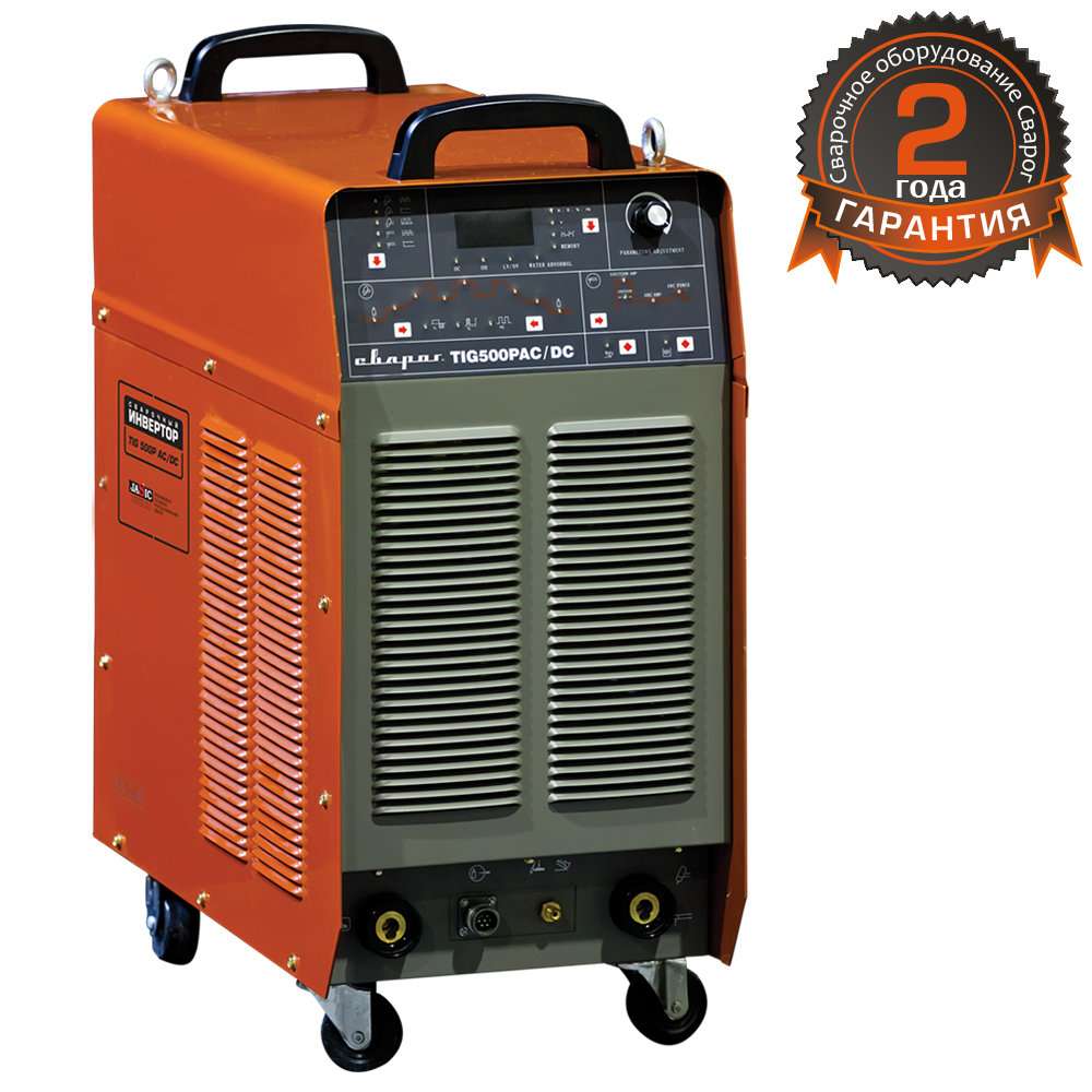 Сварочный инвертор Сварог TIG 500 P DSP AC/DC (J1210) 88240