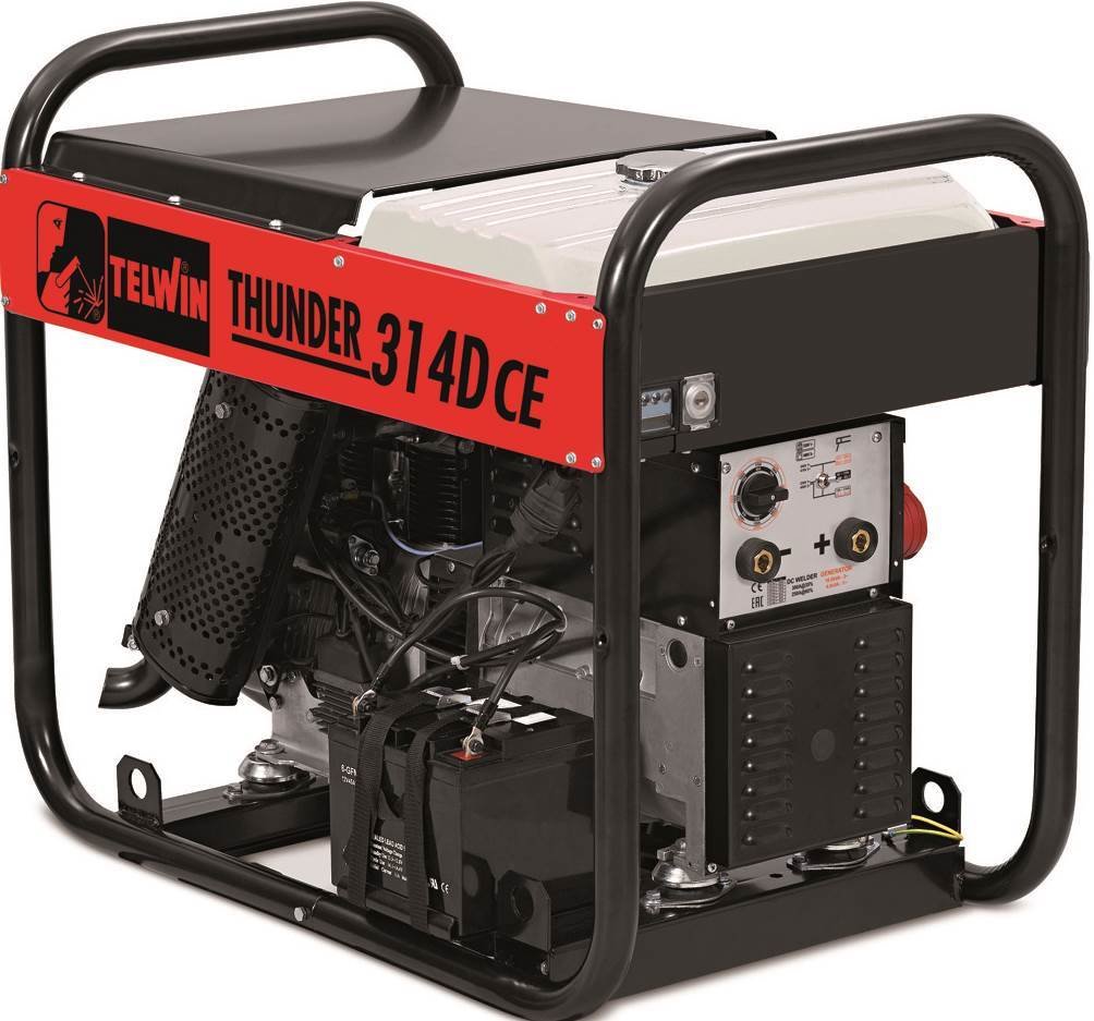 Сварочный генератор Telwin THUNDER 314D CE LOMBARDINI 825003
