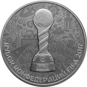 РФ. 2017. 3 рубля. СПМД. Серия: Чемпионат мира по футболу FIFA 2018 в России. Кубок конфедераций FIFA 2017. 0.925 Серебро 1.00 Oz, ASW., 33.94 g. PROOF. Mintage: 10,000 РФ. 2017. 3 рубля. СПМД. Серия: Чемпионат мира по футболу FIFA 2018 в России. Кубок конфедераций FIFA 2017. 0.925 Серебро 1.00 Oz, ASW., 33.94 g. PROOF. Mintage: 10,000