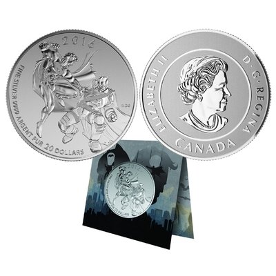 Канада. Елизавета II. 2016. 20 долларов. Серия: $20 за $20. #20 - Бэтмен против Супермена : на заре справедливости. 0.9999 Серебро 0.280 Oz., ASW., 7.96 g., PROOF PF60. Канада. Елизавета II. 2016. 20 долларов. Серия: $20 за $20. #20 - Бэтмен против Супермена : на заре справедливости. 0.9999 Серебро 0.280 Oz., ASW., 7.96 g., PROOF PF60.