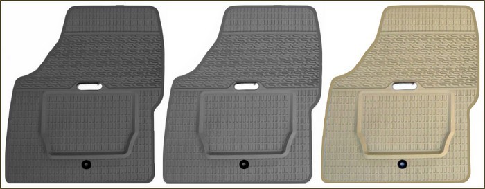 Saab Rubber Floor Mats Custom Made 3 Colors