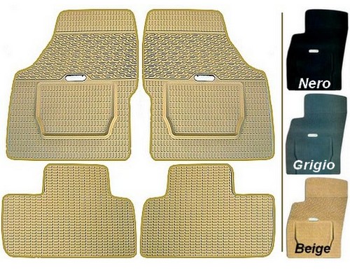 Land Rover Rubber Floor Mats Custom Made 3 Colors