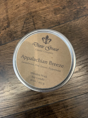 Dixie Grace Candle Appalachian Breeze 16 oz. Dixie Grace Candle Appalachian Breeze 16 oz.
