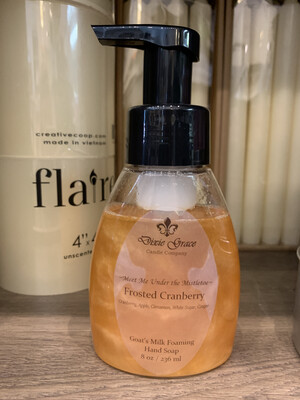 Dixie Grace Hand Soap Frosted Cranberry 8 oz. Dixie Grace Hand Soap Frosted Cranberry 8 oz.