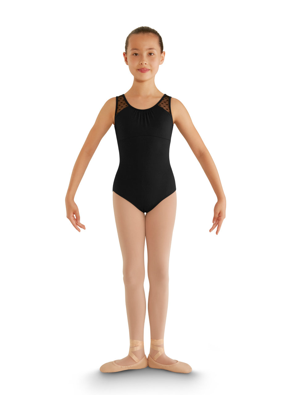 BLOCH Heart Mesh Tank - Child