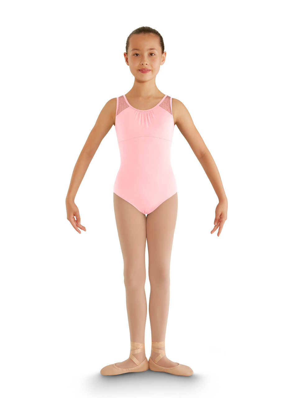 BLOCH Heart Mesh Tank - Child