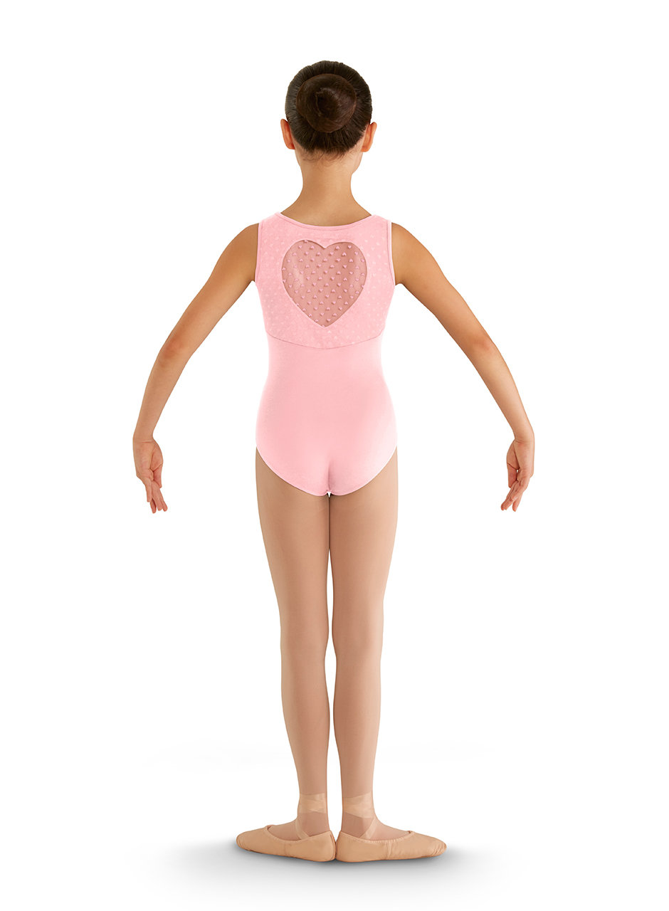 BLOCH Heart Mesh Tank - Child