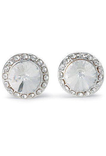Rhinestone Clip On Earrings 00038