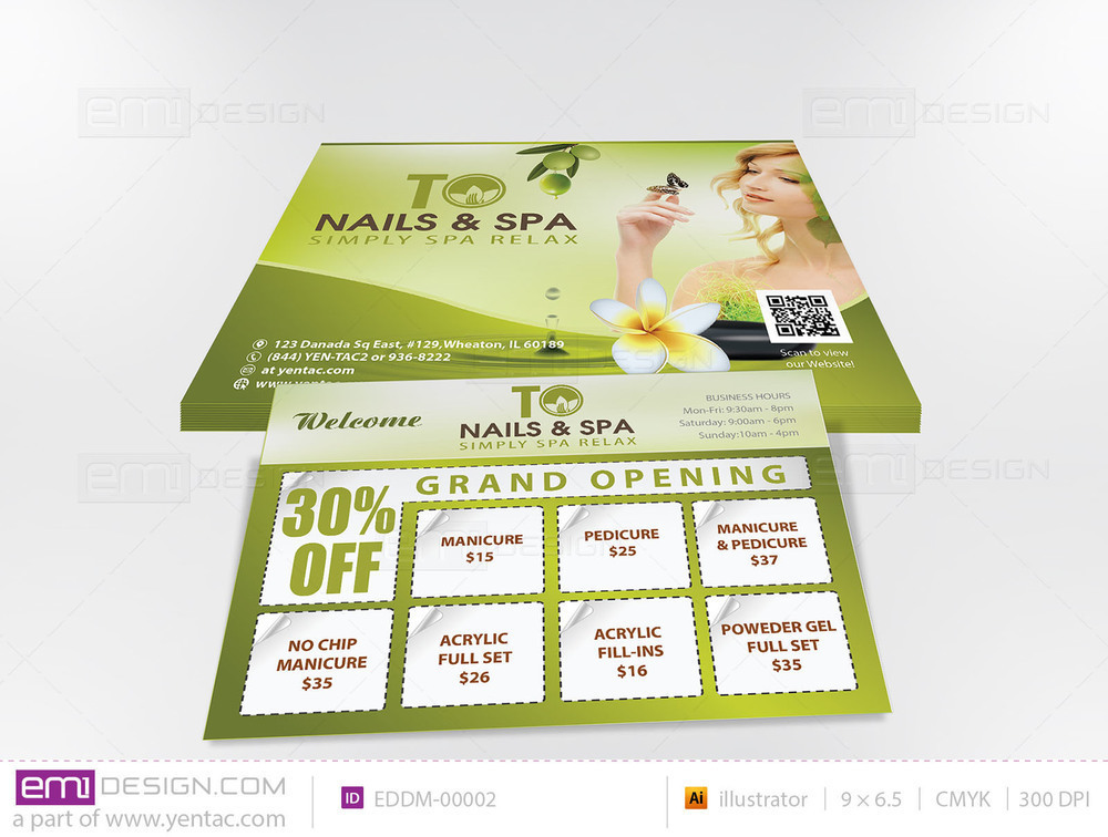 Every Door Direct Mail Template Eddm 00002
