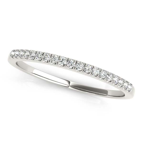 this traditional 18 ctw petite wedding band can be paired with a variety of ring styles and is a perfect match for louisa oval halo ring md50916 - Wedding Band For Halo Ring this traditional 18 ctw petite wedding band can be paired with a variety of ring styles and is a perfect match for louisa oval halo ring md50916 - Wedding Band For Halo Ring