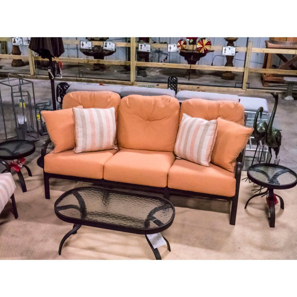 Fremont Chestnut Brown 9 Piece Patio Set W-000004
