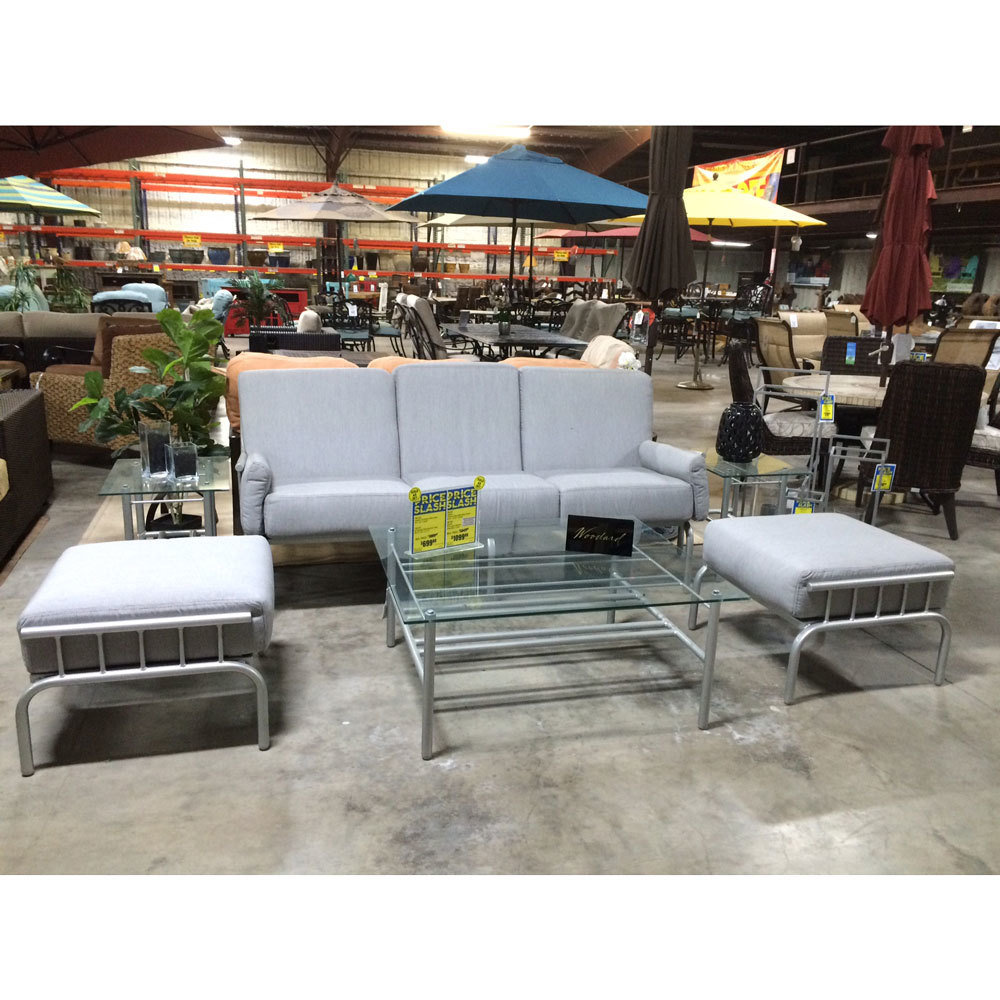 Uptown Chromite Coffee and End Table set W-000016