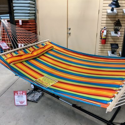 Quilted Hammock with Poly Sleeves Quilted Hammock with Poly Sleeves