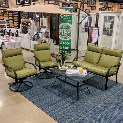 Deep Seating 4 Pc Chair Set with Cushion Deep Seating 4 Pc Chair Set with Cushion