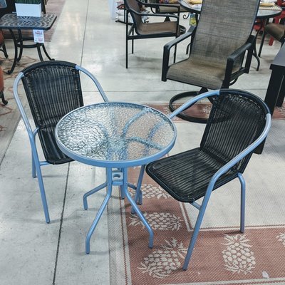 3 Piece Wicker Set with 24 3 Piece Wicker Set with 24