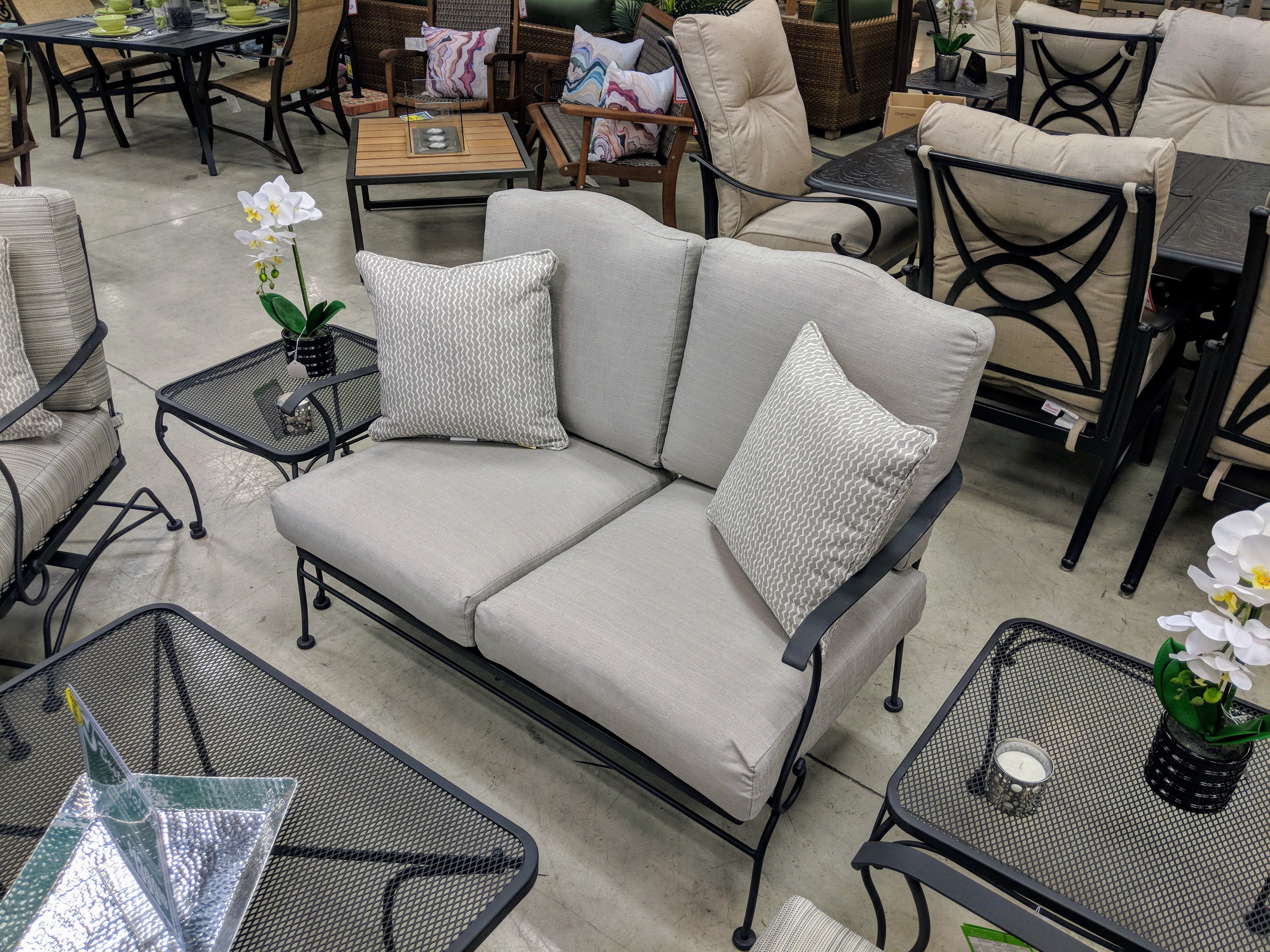 Stanton Textured Black 11 Piece Seating Group