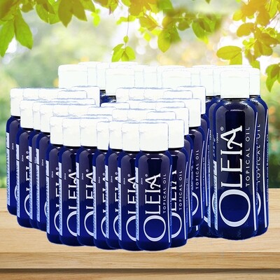 Oleia Wholesale Pack: 50ml:50 bottles, 100ml:40 bottles Oleia Wholesale Pack: 50ml:50 bottles, 100ml:40 bottles