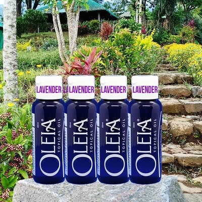 Oleia Topical Oil 50ml (1.69 fl.oz.)-4 bottles-All Lavender Oleia Topical Oil 50ml (1.69 fl.oz.)-4 bottles-All Lavender