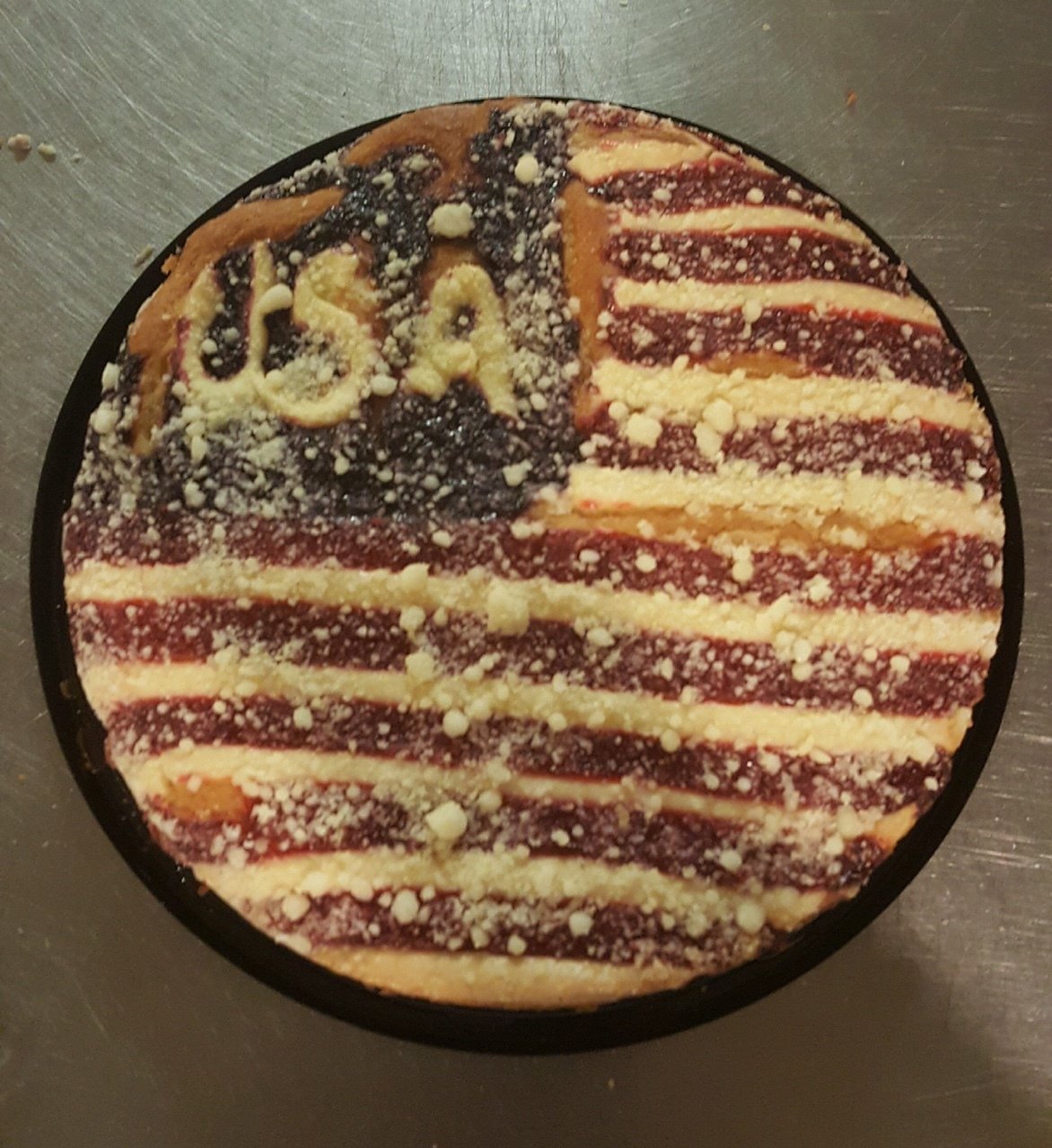 Fourth of July U.S.A. Cake 00089