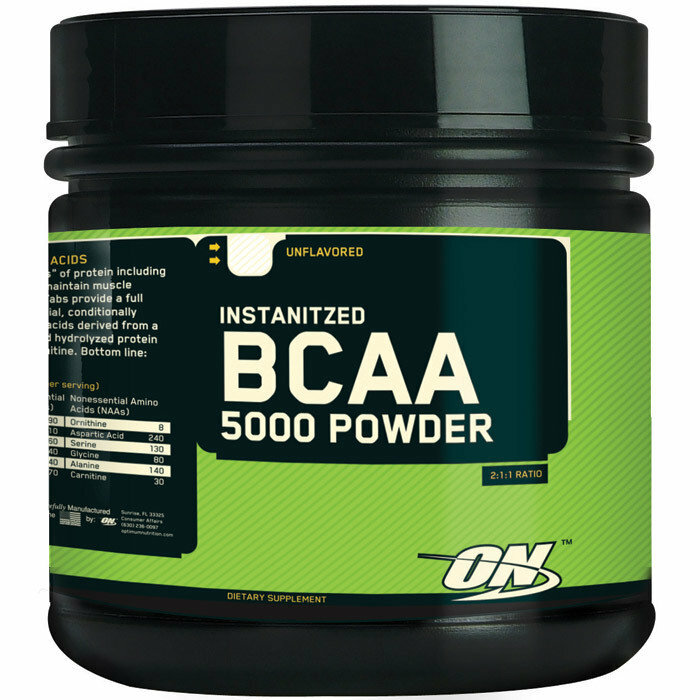 Optimum Nutrition BCAA 5000 Powder - 60 Servings 748927025224