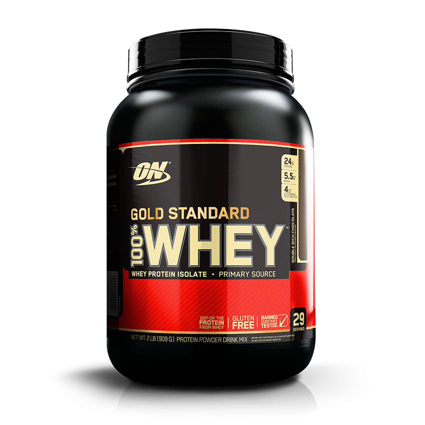 Optimum Nutrition Gold Standard 100% Whey 2lb 748927028645(base)