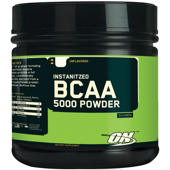 Optimum Nutrition BCAA 5000 Powder - 60 Servings 748927025224