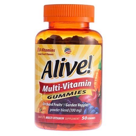 Alive Multi-Vitamin Gummies 50ct 33674157879