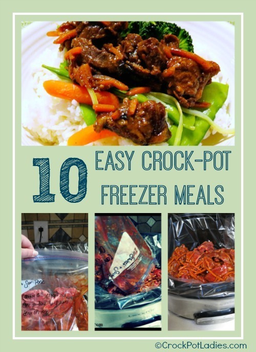 10 Easy CrockPot Freezer Meals CrockPot Ladies Store