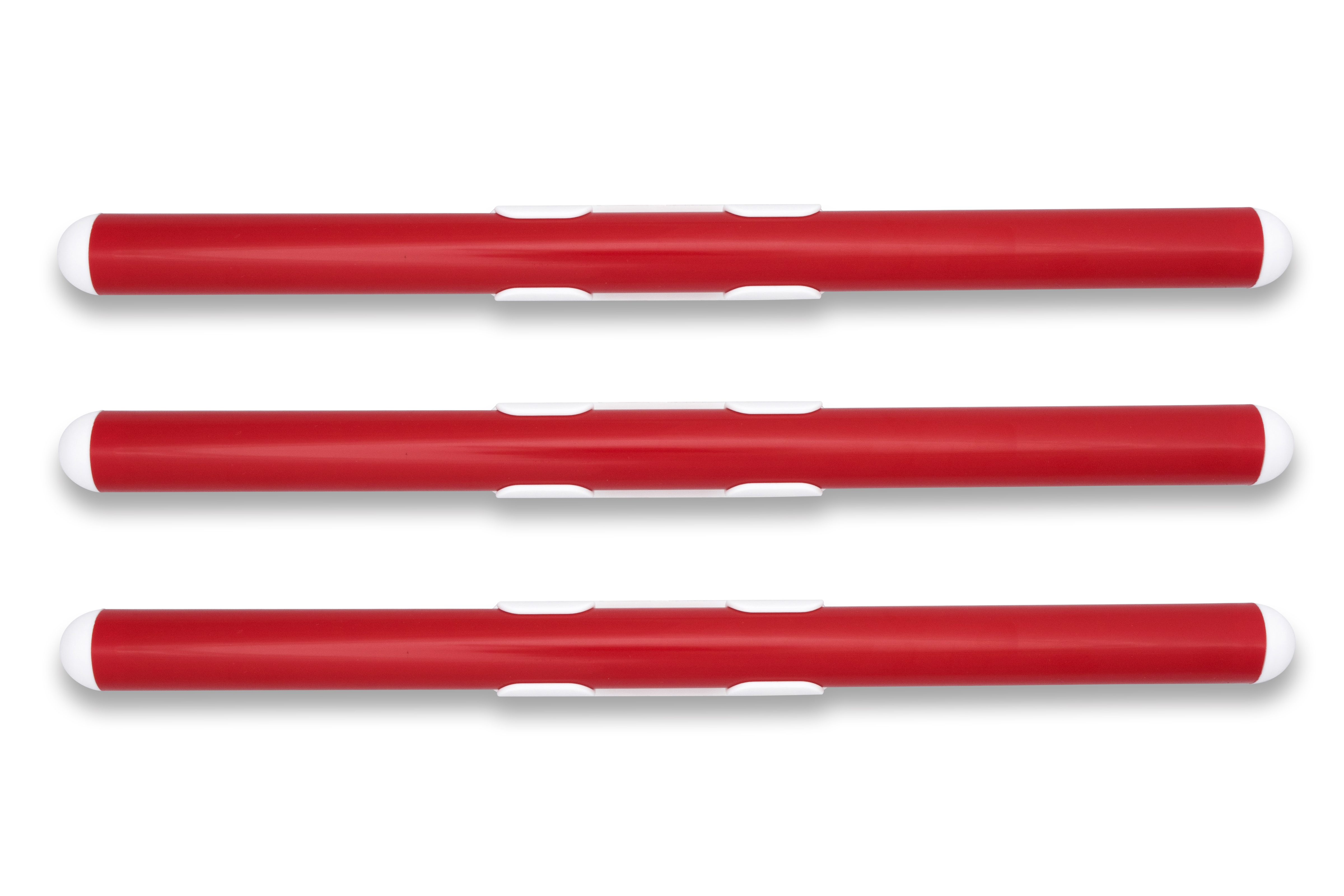 SHIRT HERO Shirt Display 3 PACK (Red & White)
