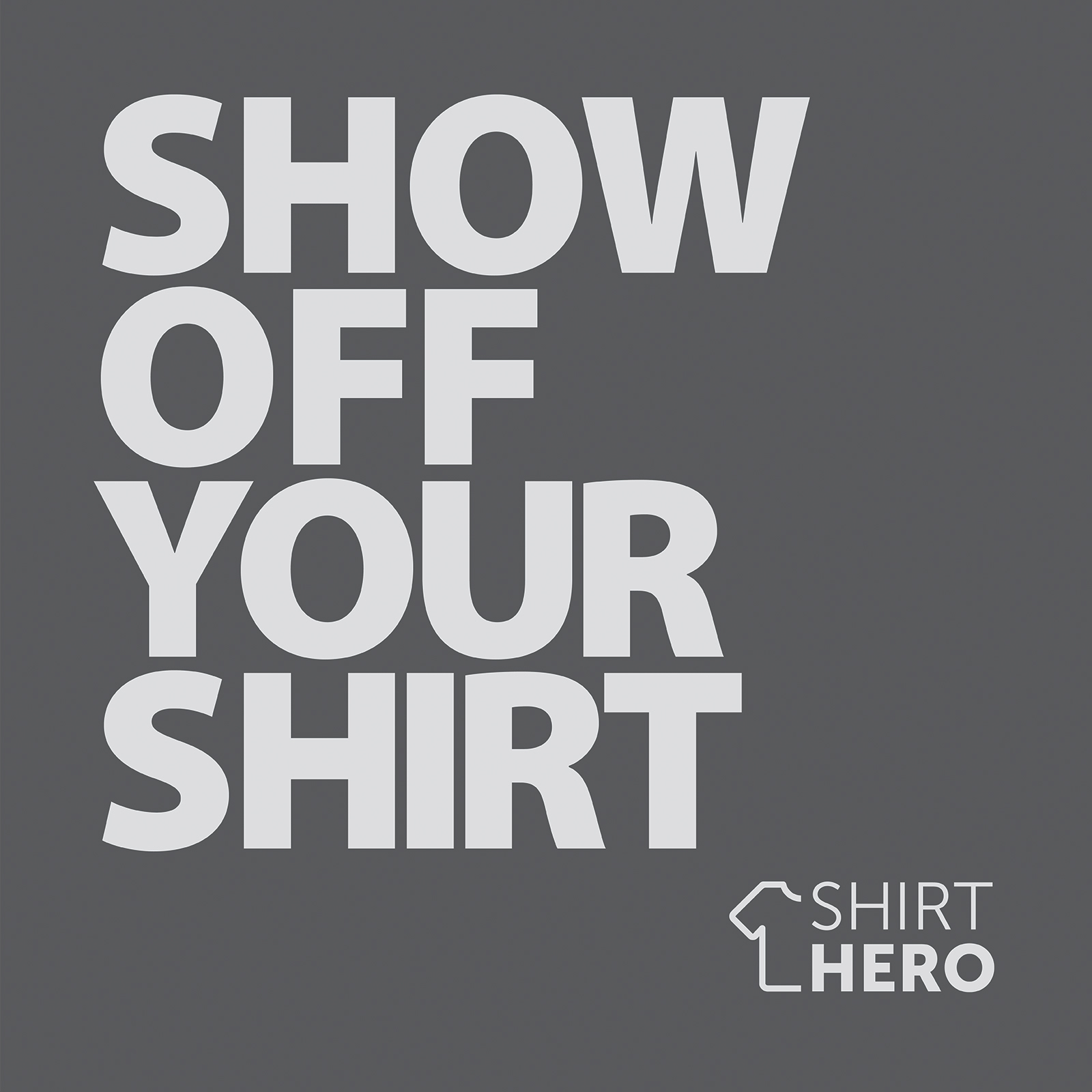 SHIRT HERO Shirt Display 3 PACK (White)
