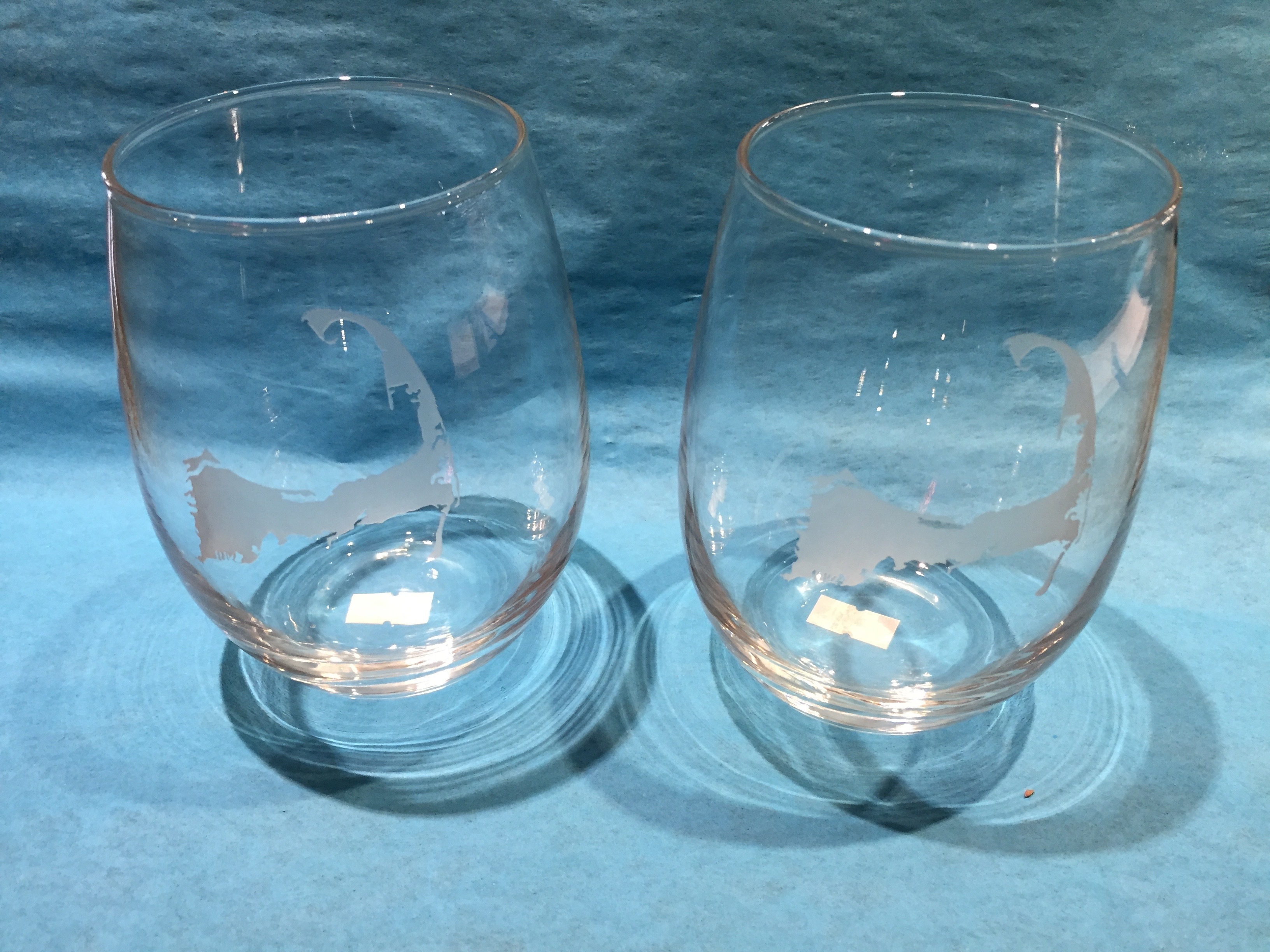 Cape Cod Stemless 21 Oz. Wine Glasses -Set of 4 00015