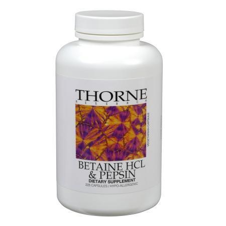 Betaine HCl & Pepsin 225 capsules Betaine HCl & Pepsin 225 capsules