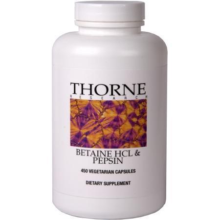 Betaine HCl & Pepsin 450 capsules Betaine HCl & Pepsin 450 capsules