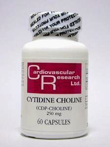 Cytidine Choline (CDP Choline) 250 mg 60 capsules Cytidine Choline (CDP Choline) 250 mg 60 capsules