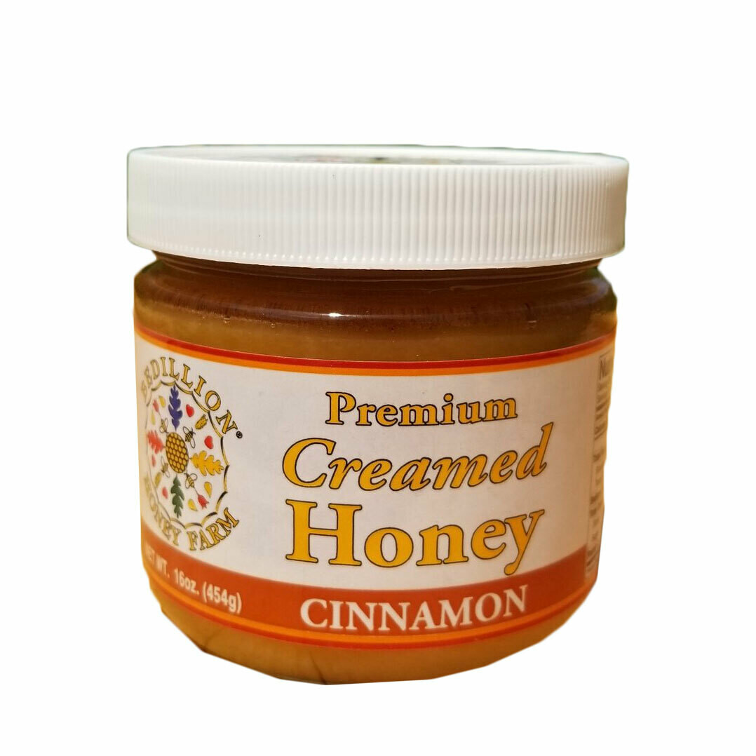 Cinnamon Creamed Honey 16 oz.