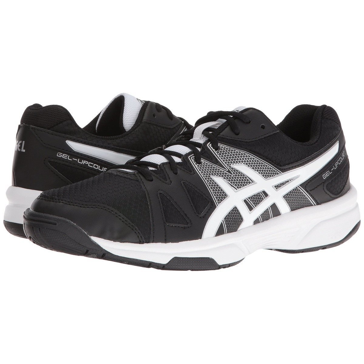 Asics - Gel Upcourt - Men's - Court Shoes - Black/White/Silver 12886(base)