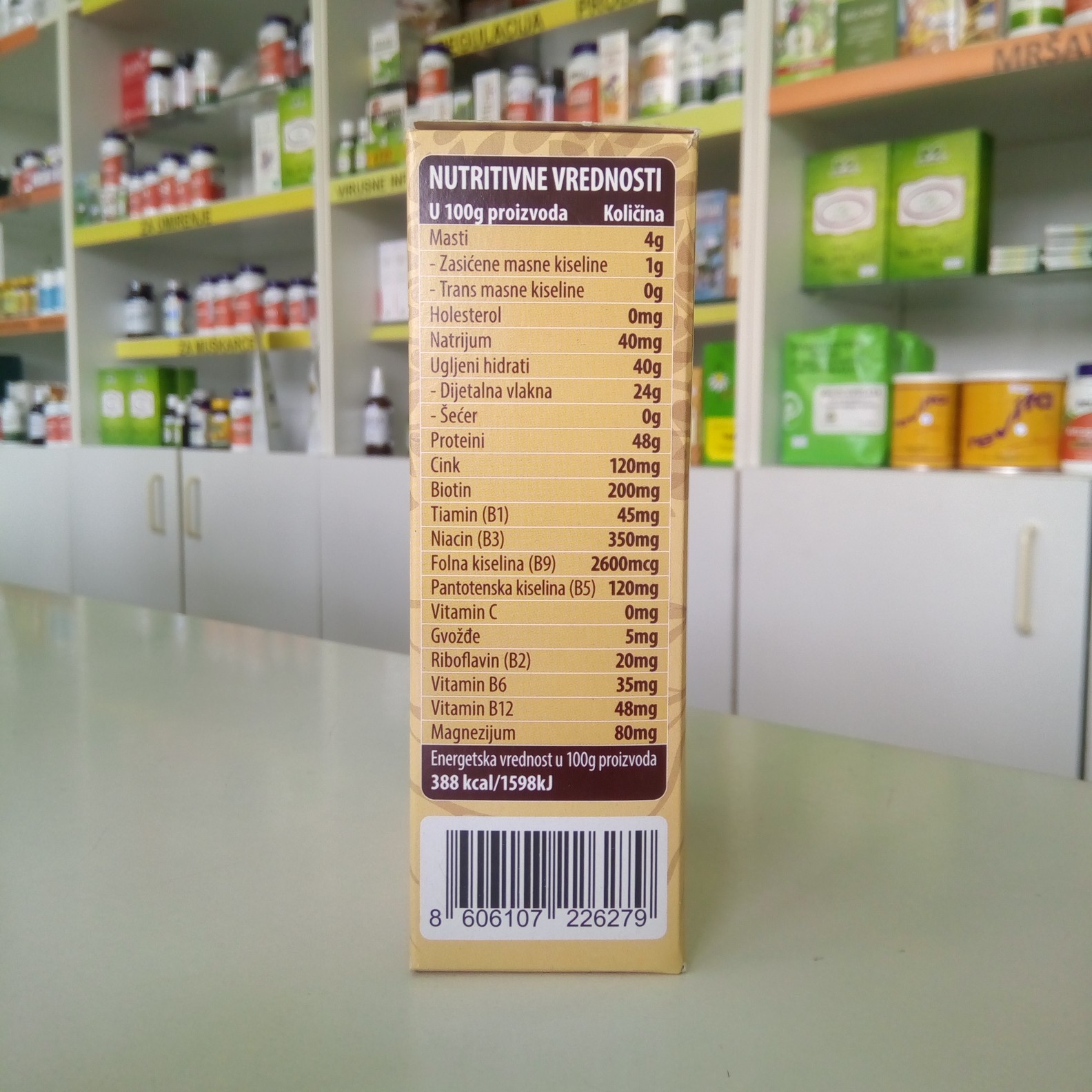 Nutritivni kvasac 200 g Macrobiotic
