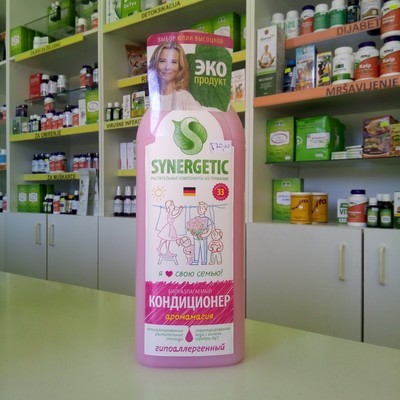 Synergetic prirodni hipoalergijski omekšivač za veš 1l - Aromamagija Synergetic prirodni hipoalergijski omekšivač za veš 1l - Aromamagija