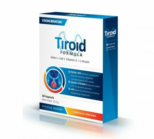 Strong Nature Tiroid formula 30 kapsula Strong Nature Tiroid formula 30 kapsula