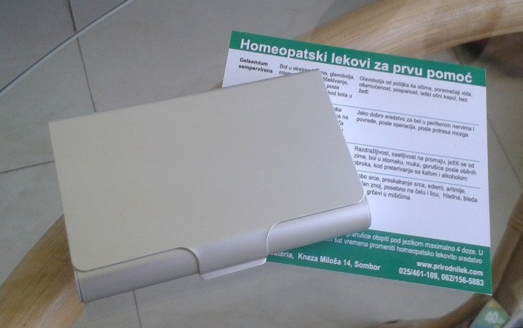 Homeopatski set za decu za prvu pomoć Homeopatski set za decu za prvu pomoć