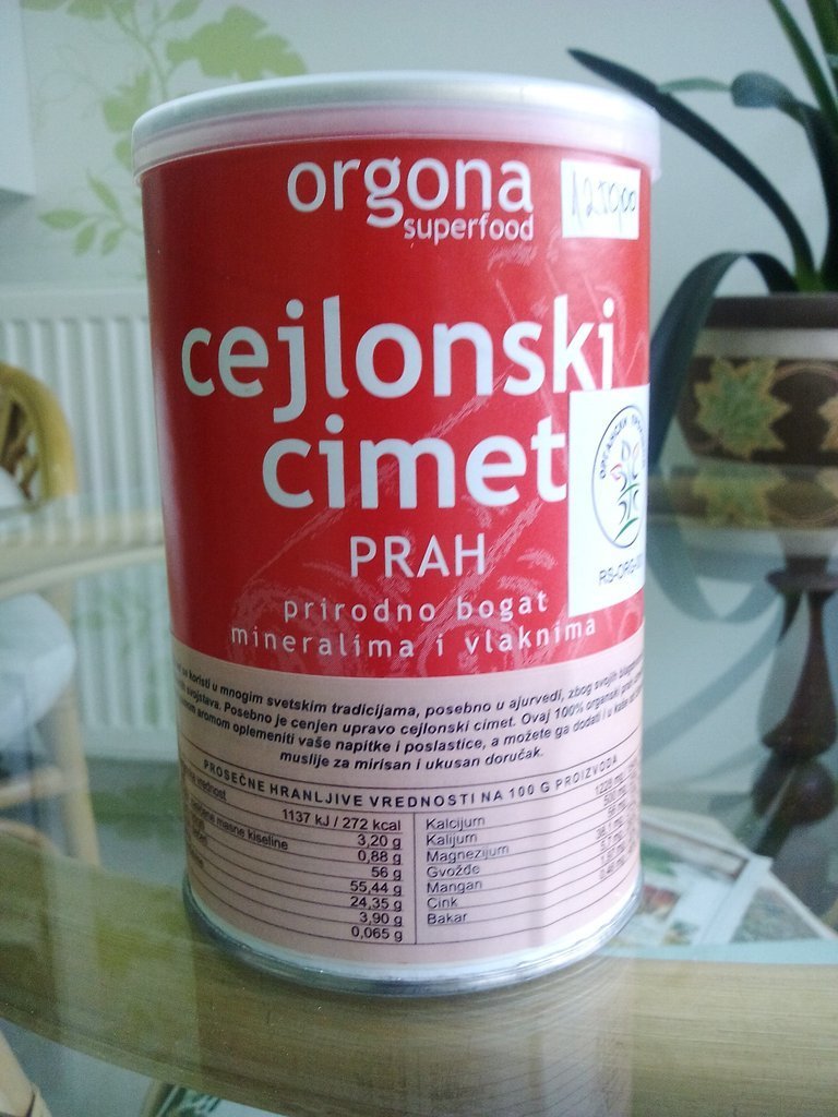 Organski cejlonski cimet 150 g 00213