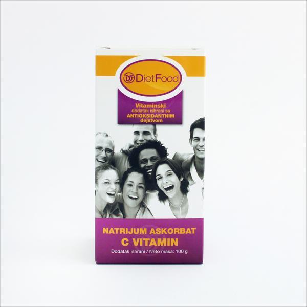 DietFood - Natrijum askorbat (C vitamin) 100 g 00008
