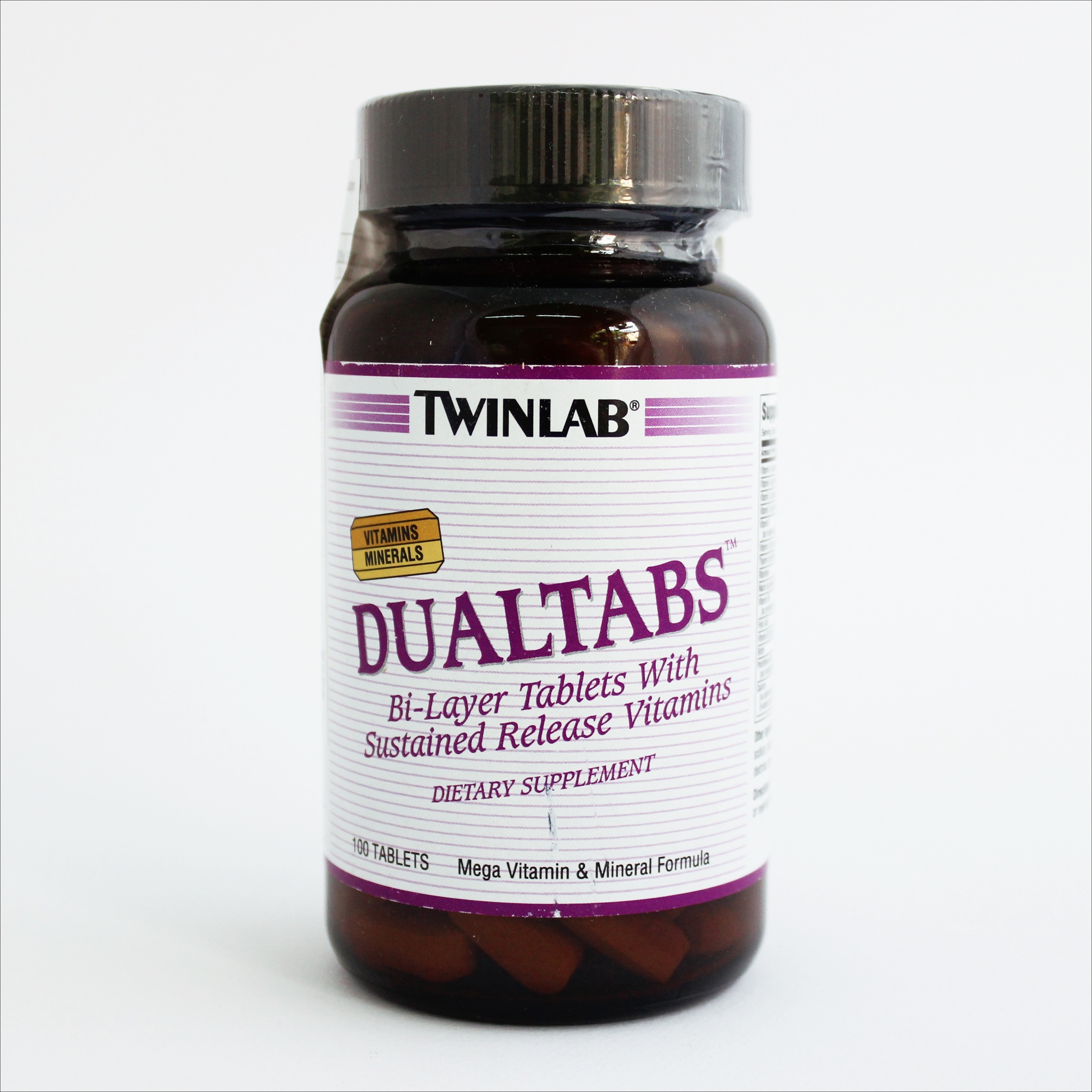 Twinlab Dualtabs-vitamini i minerali (100 tableta) 00152