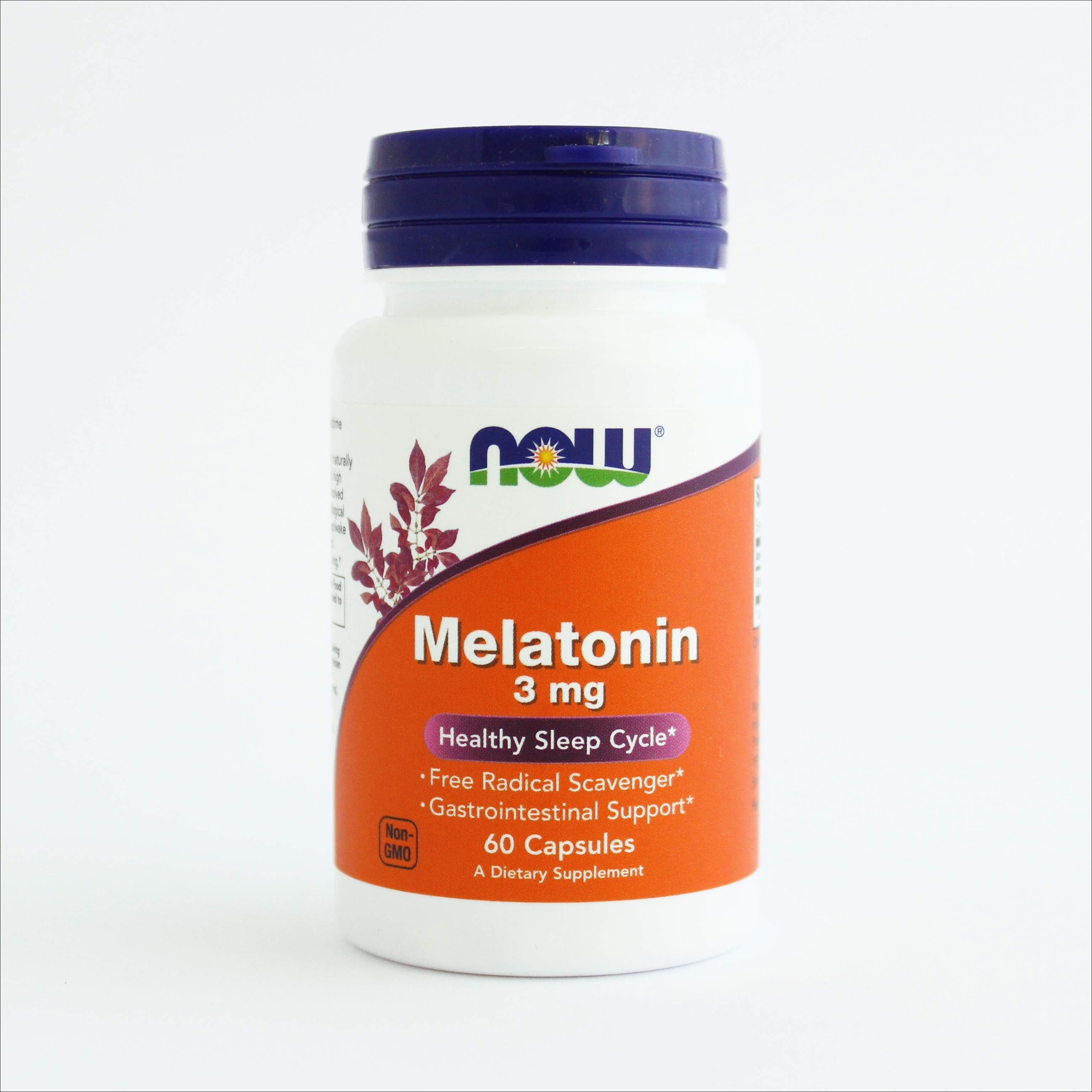 Now Melatonin 3 mg - 60 kapsula 00198